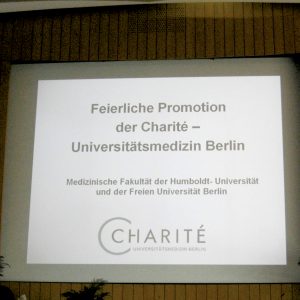 Medical Dissertation, Freie Universität Berlin (Free University Berlin)